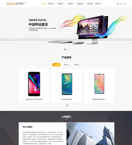 双语多语言网站案例